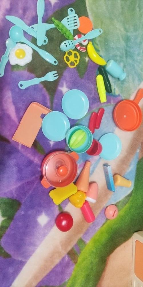 Children's Kitchen Toys Cooking Sound Effects photo review