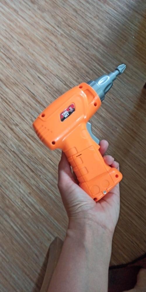 Children's Screwdriver Toy: Electric Drill Hands-On Assembly And Disassembly Toolbox photo review