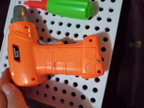 Children's Screwdriver Toy: Electric Drill Hands-On Assembly And Disassembly Toolbox photo review