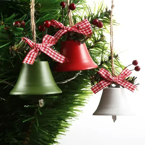 Christmas Jingle Bells for Kids - Decorative Iron Bells for Christmas Tree