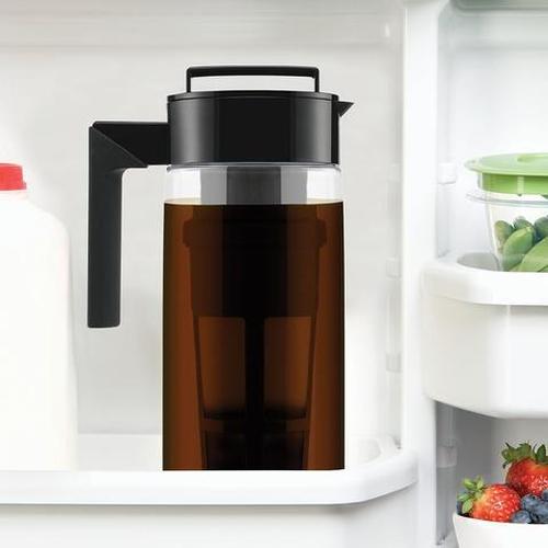 Cold Brew Iced Coffee Maker Airtight Seal Silicone Handle Coffee Kettle 900ML