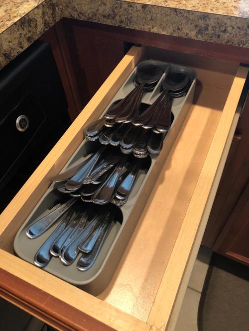 Compact Cutlery Organizer - Kitchen Drawer Organizer photo review