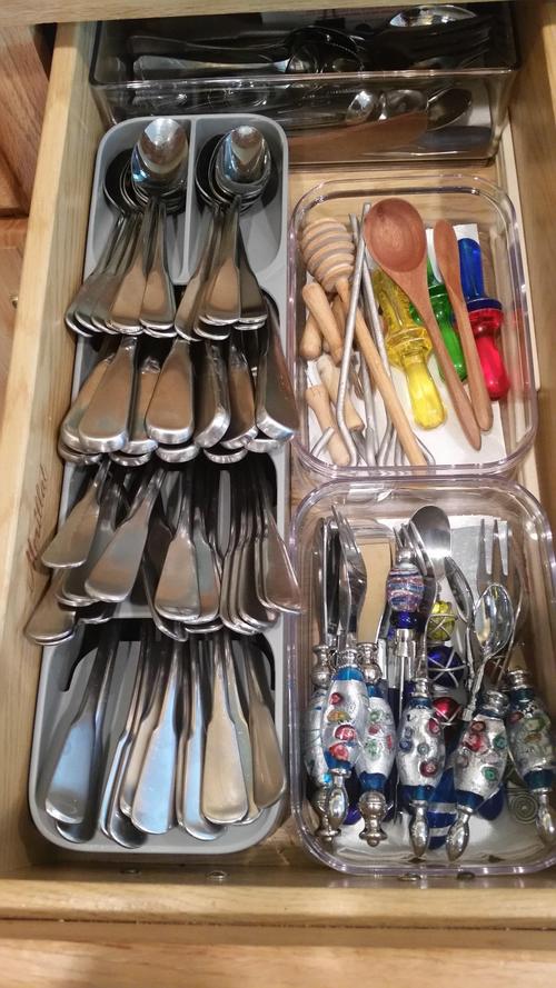 Compact Cutlery Organizer - Kitchen Drawer Organizer photo review