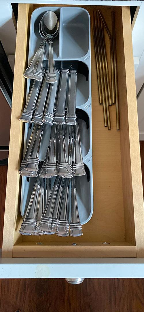 Compact Cutlery Organizer - Kitchen Drawer Organizer photo review