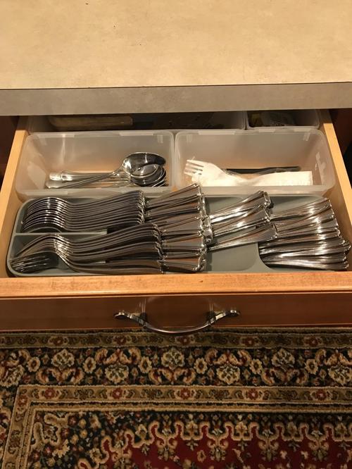 Compact Cutlery Organizer - Kitchen Drawer Organizer photo review