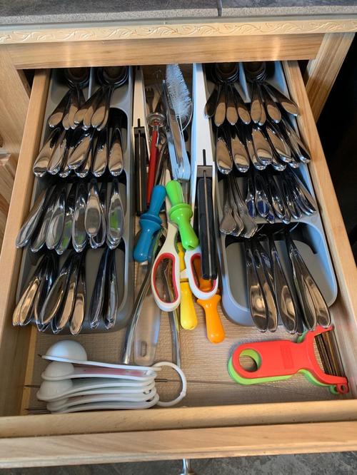 Compact Cutlery Organizer - Kitchen Drawer Organizer photo review