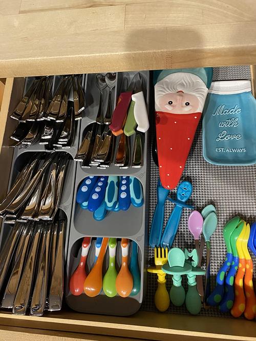 Compact Cutlery Organizer - Kitchen Drawer Organizer photo review