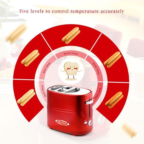 Compact Pop-Up Hot Dog Toaster: Perfect for Small Kitchens