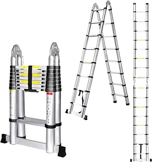 Compact Telescoping Attic Access Folding Ladder Loft Stairs