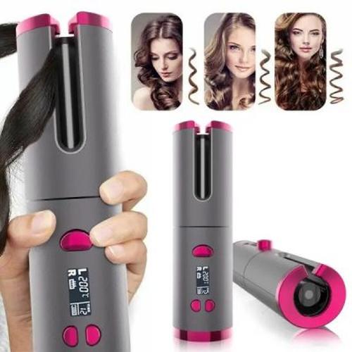 Cordless Ceramic Hair Curler, Multifunctional Automatic Wireless Curling Iron