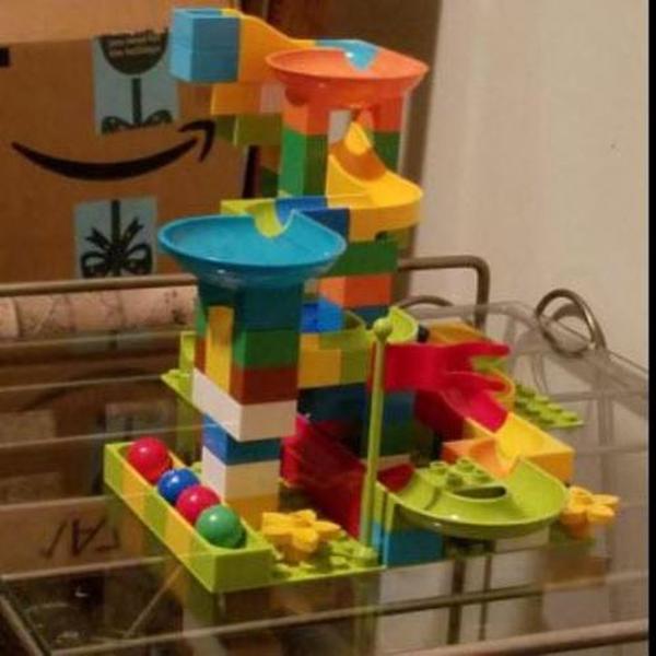 Crazy Marble Run Track Building Blocks photo review