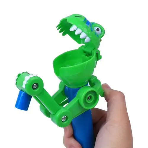 Creative Dinosaur Lollipop Robot Holder with Pop-Ups for Kids