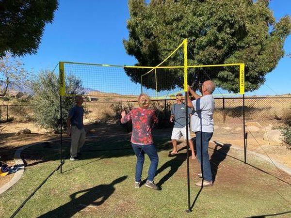 Cross Volleyball Net, PE Four Sides Standard Volleyball Net photo review