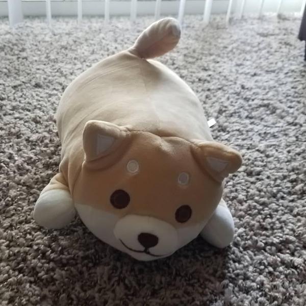 Cute Fat Shiba Inu Plush Stuffed Toy/Pillow photo review