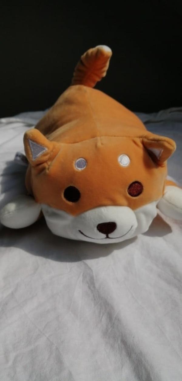 Cute Fat Shiba Inu Plush Stuffed Toy/Pillow photo review