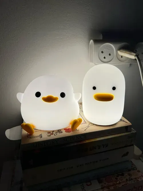 Cute Rechargeable Duck Night Light with Touch Sensor for Kids photo review