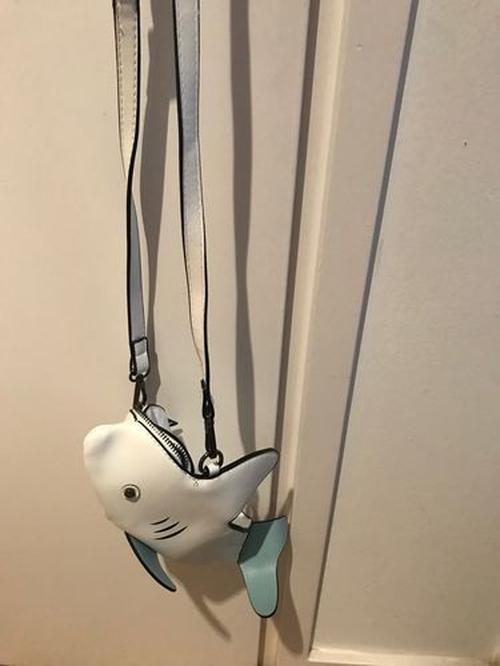 Cute Shark Crossbody Bag, Shark Shaped Handbag photo review