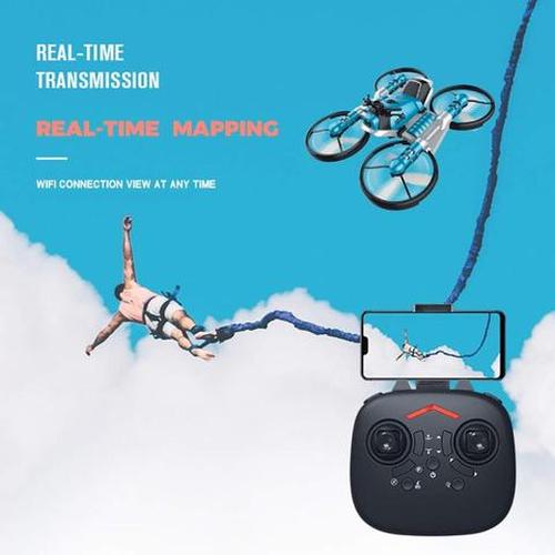 Deformation Quadcopter Motorcycle RC Drone 2.4G WiFi Camera