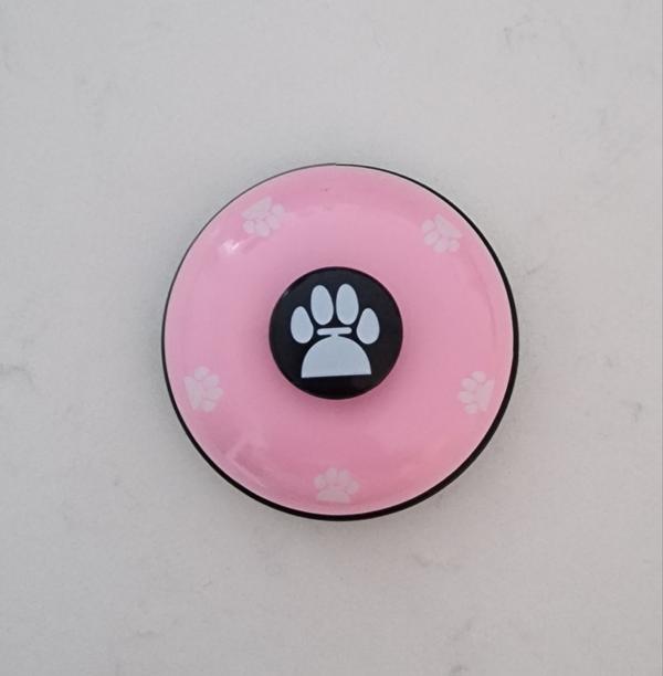 Dinner Bell Pet Training Toy for Dog Cat - Interactive Food Feed Reminder photo review