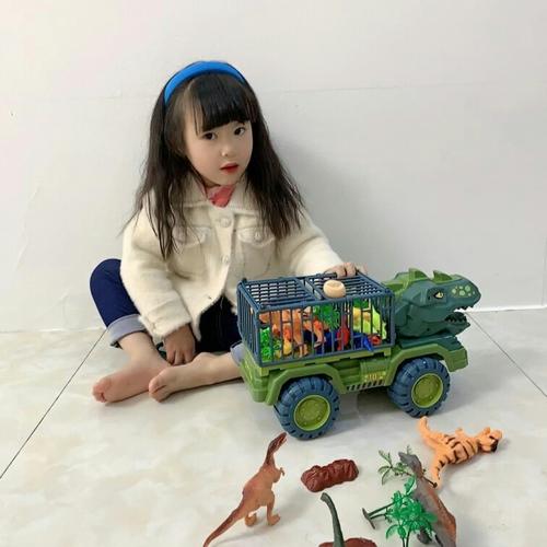 Dinosaur Truck - Dinocrane Original Oversized Jurassic - Dinosaur Car photo review