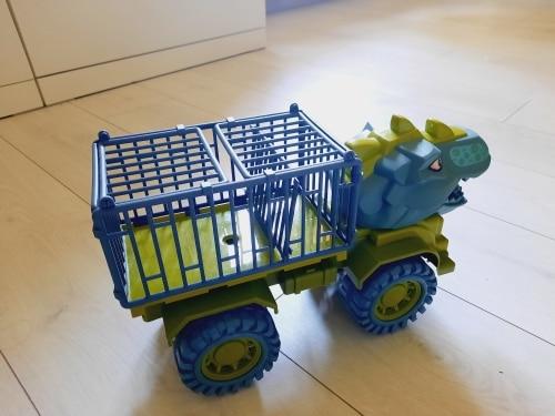 Dinosaur Truck - Dinocrane Original Oversized Jurassic - Dinosaur Car photo review