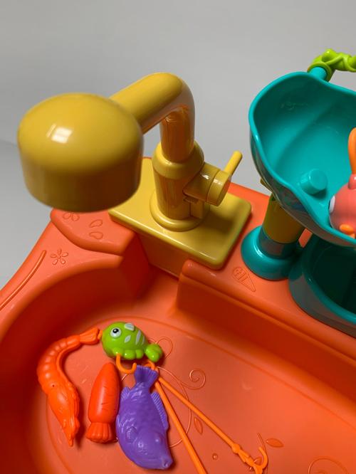 Dishwasher Toys With Tap Water Pretend To Play , Food Immersive Fishing Toys photo review