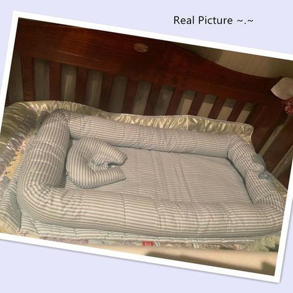 Baby Bassinet for Bed Newborn Lounger Portable Crib Baby Lounger Baby Nest Co-Sleeping Baby photo review