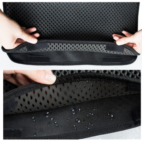 Double Layer Cat Litter Mat for Trapping Litter &amp; Keeping Cats Clean