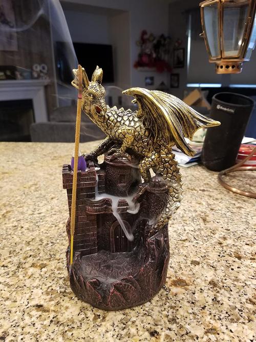 Dragon Castle Incense Burner photo review