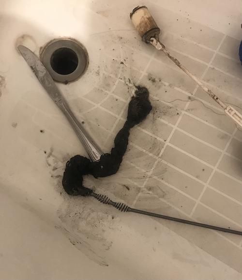 Drain Auger for Bathroom, Kitchen & Toilet - Plumbing Snake Cleaner photo review