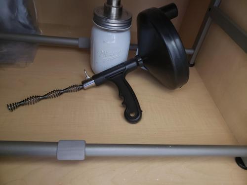 Drain Auger for Bathroom, Kitchen & Toilet - Plumbing Snake Cleaner photo review