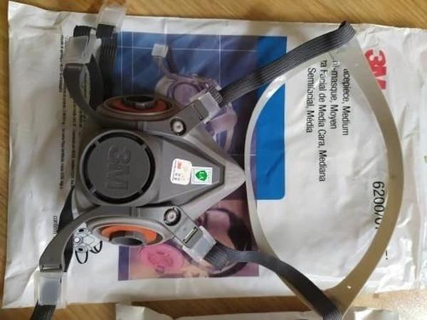 Dust Chemical Protection Respirator Face Mask photo review