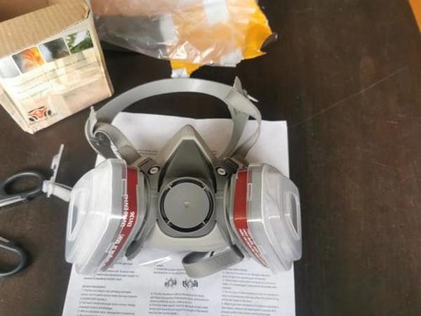 Dust Chemical Protection Respirator Face Mask photo review