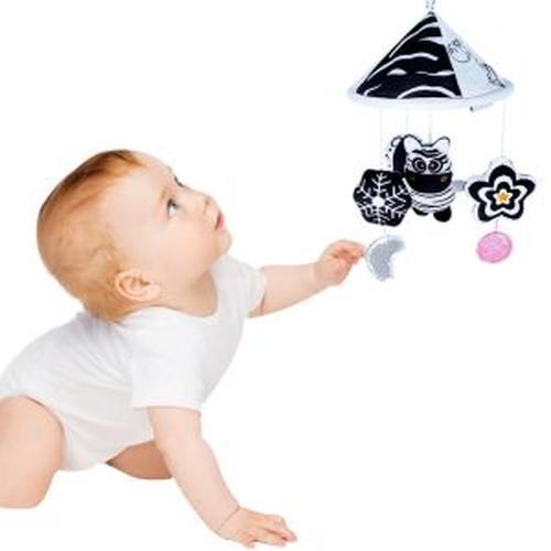 Educational Baby Crib Bell with Soft Music