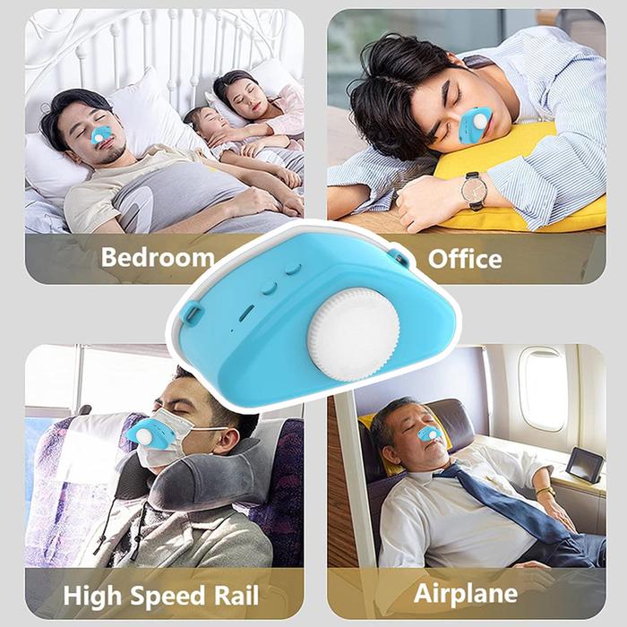 Electric Atomized Micro CPap Portable Electric Anti Snoring Devices Smart Mask