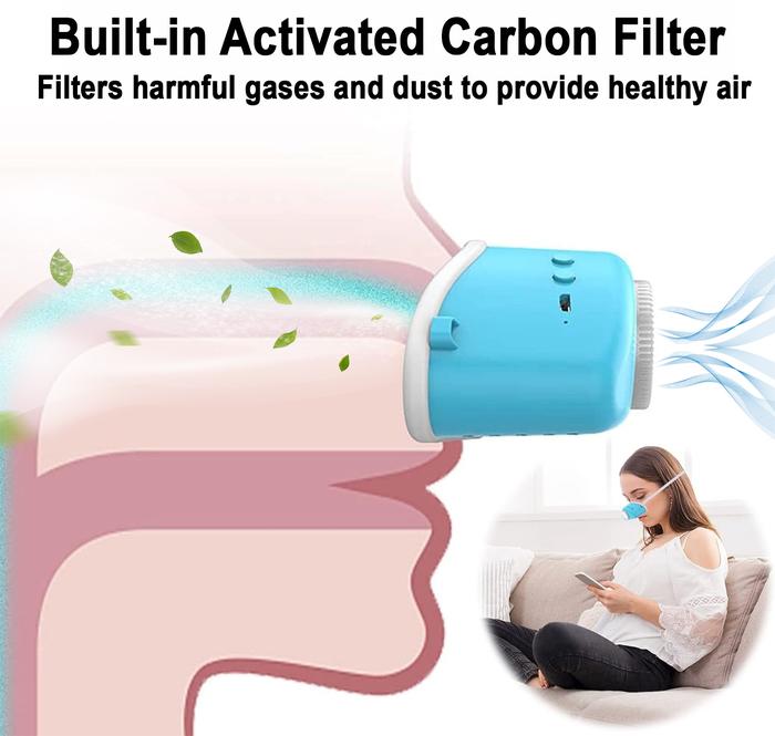 Electric Atomized Micro CPap Portable Electric Anti Snoring Devices Smart Mask