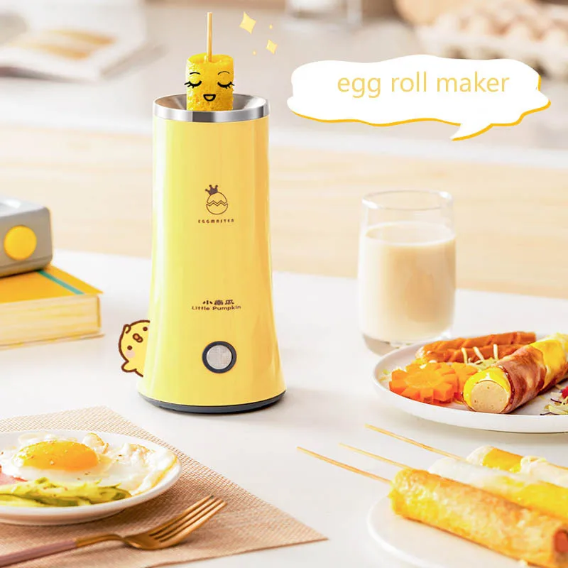 Electric Dual Egg Roll Maker: Make Breakfast Fun &amp; Easy!