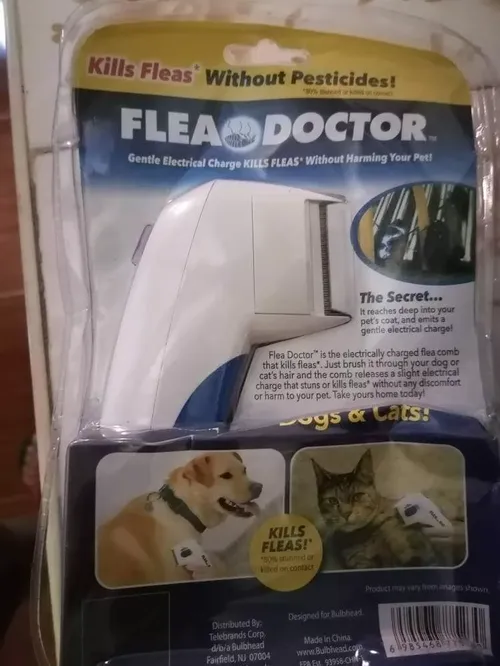 Electric Flea and Tick Comb for Cats and Dogs - Kills and Removes Fleas, Ticks, and Lice photo review