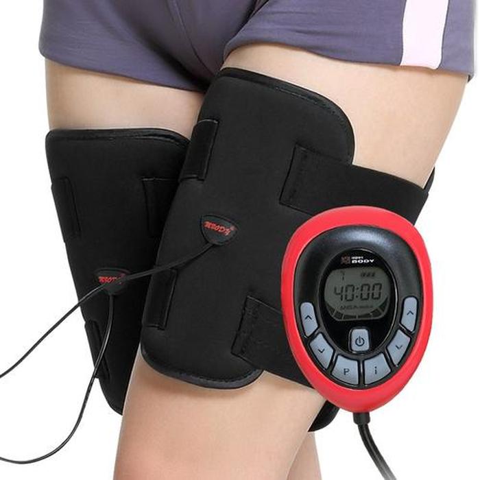 Electric Muscle Stimulator EMS Leg Massager for Fat-Burning and Weight Loss