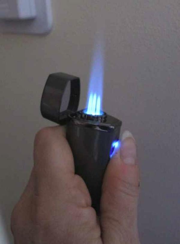 Electric Torch Lighter With Micro Usb Charging Cable photo review