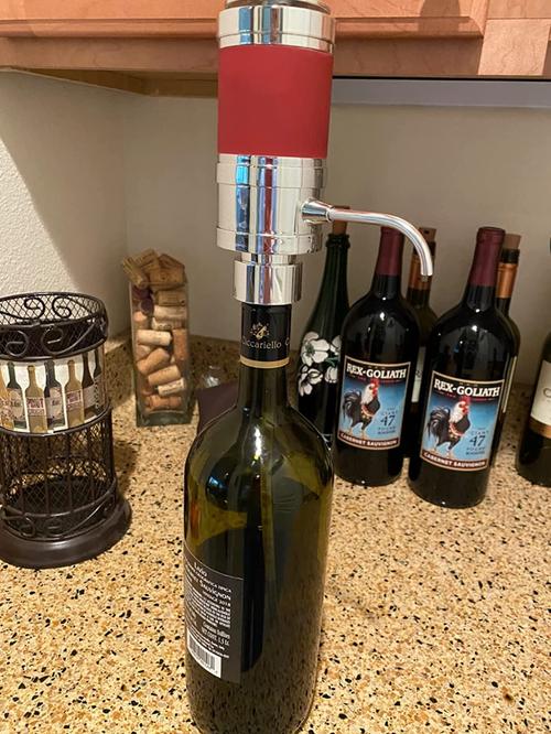 Electric Wine Aerator - Enhance Your Wine's Flavor Instantly photo review