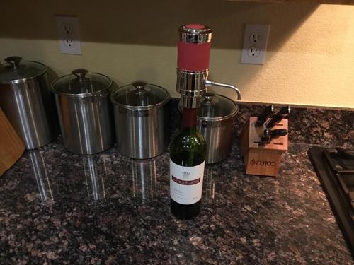 Electric Wine Aerator - Enhance Your Wine's Flavor Instantly photo review