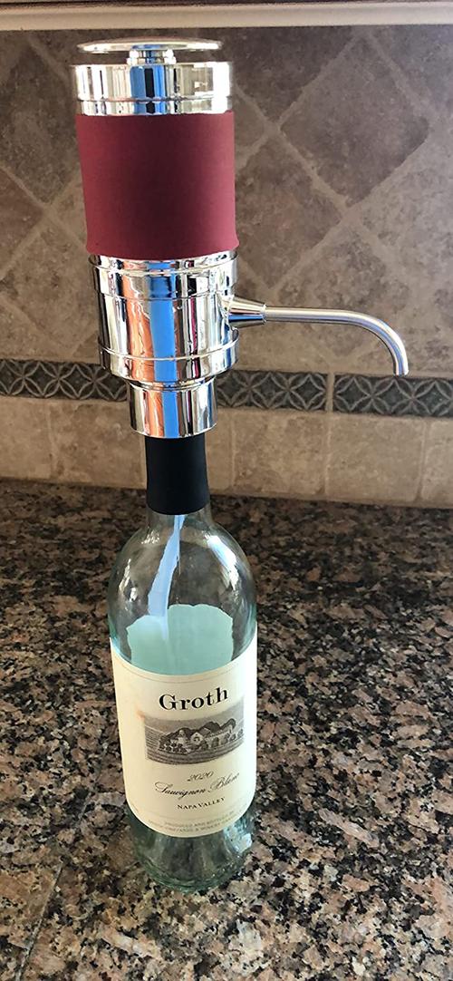 Electric Wine Aerator - Enhance Your Wine's Flavor Instantly photo review