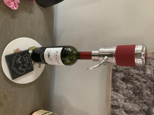 Electric Wine Aerator - Enhance Your Wine's Flavor Instantly photo review