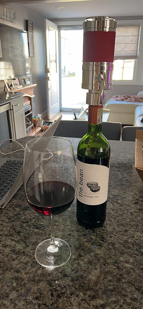 Electric Wine Aerator - Enhance Your Wine's Flavor Instantly photo review