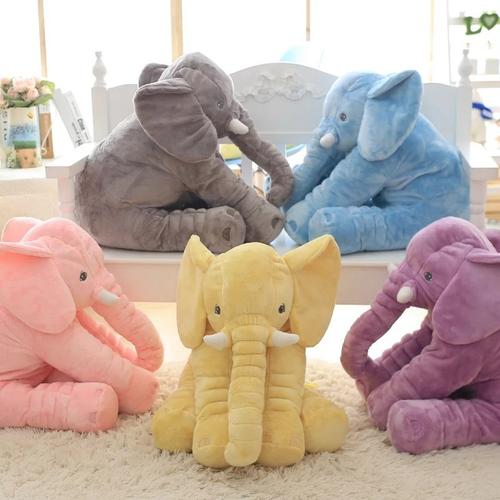 Elephant Doll Plush Toy Elephant Pillow Baby Comfort Doll