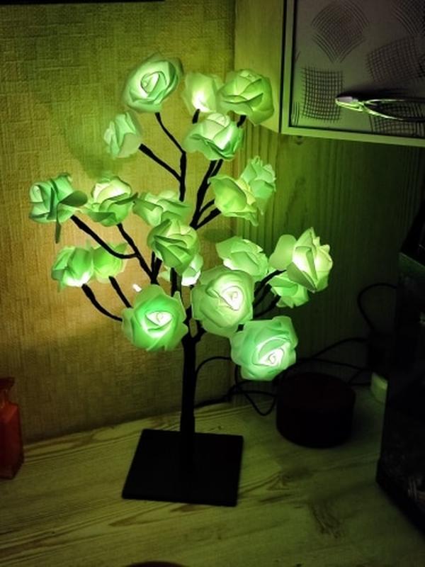 Enchanted Rose Tree Lamp photo review