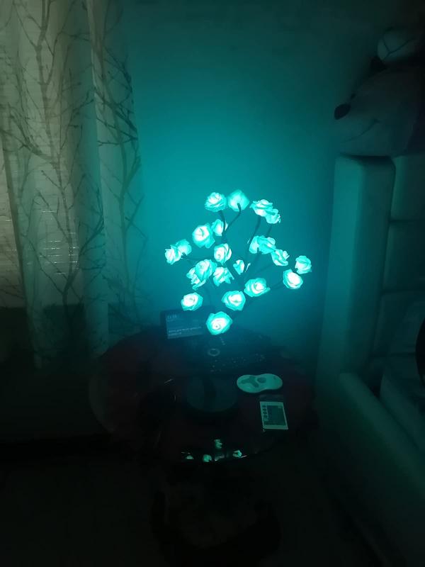 Enchanted Rose Tree Lamp photo review