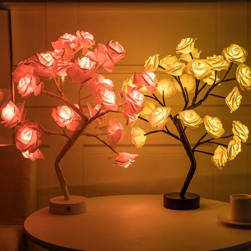 Enchanted Rose Tree Lamp