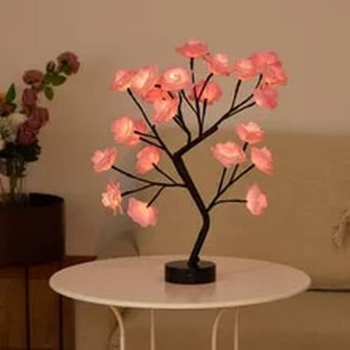 Enchanted Rose Tree Lamp